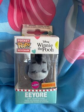 Disney Eeyore Pocket Pop! Keychain - Gray with Black Accents